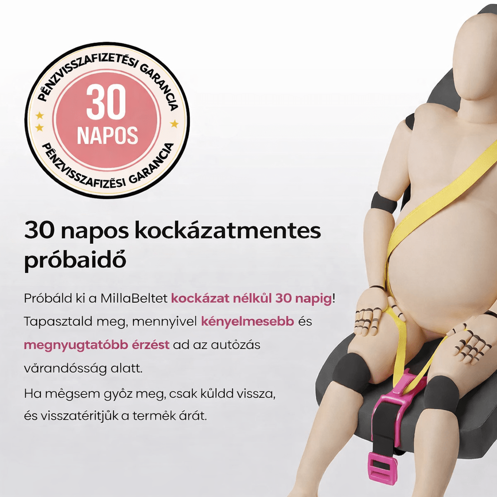 MillaBelt - Biztonsági öv pozícionáló - MillaBelt